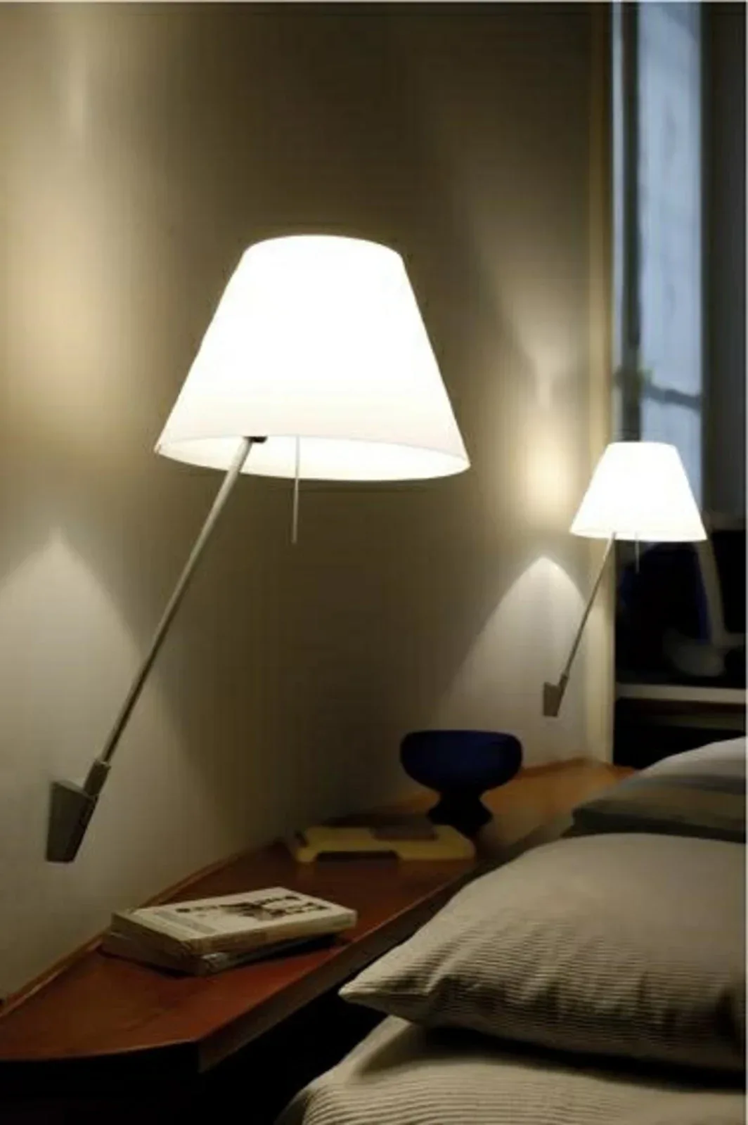 Costanzina Wandleuchte Alo/Smart Yellow - Luceplan - Badezimmer - Aluminium