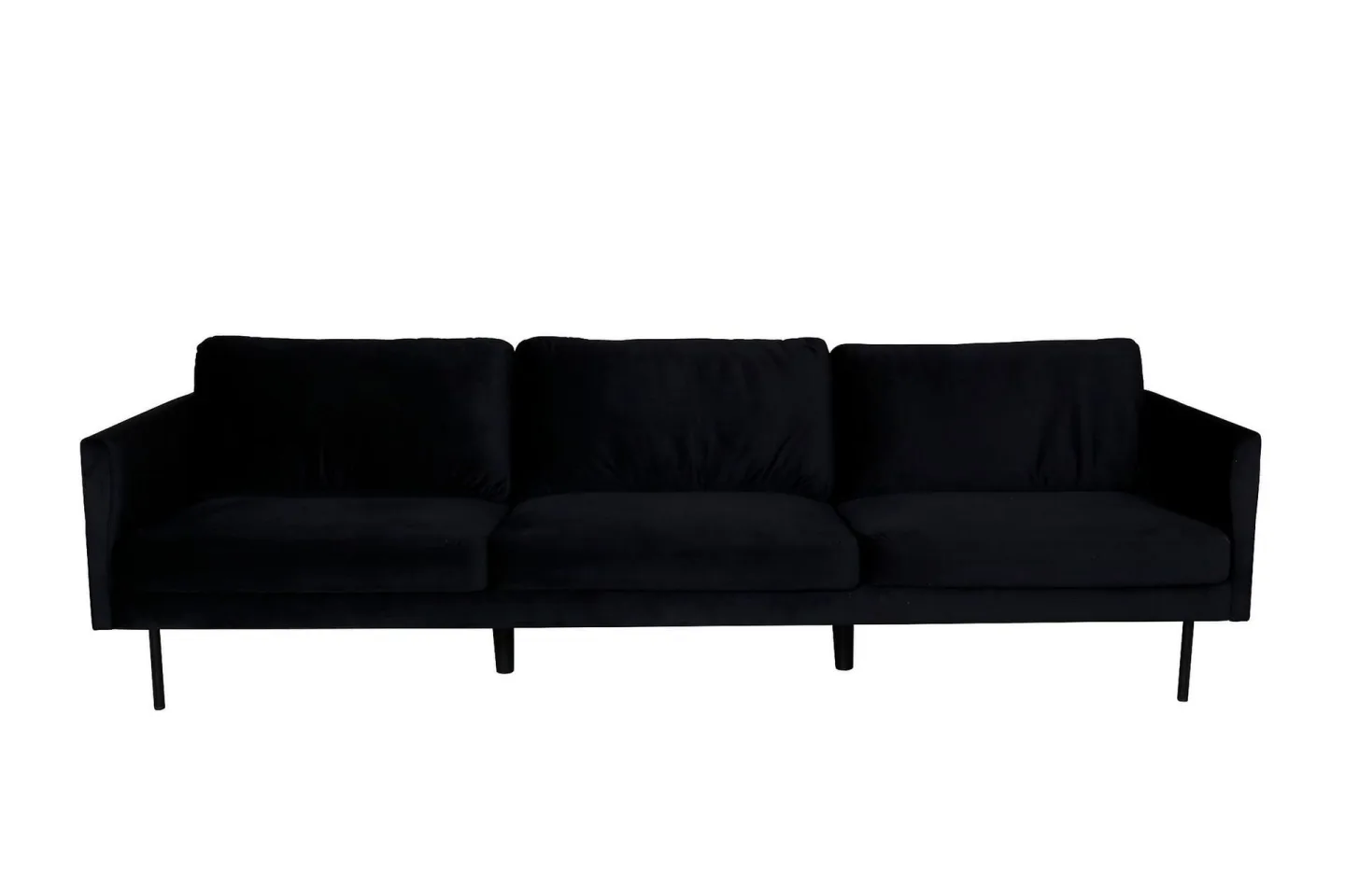 Zoom 3-sits soffa - Svart