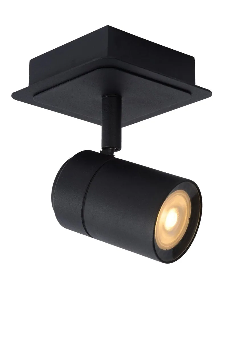 Lucide - Lennert 12cm - Badrumslampa - Svart