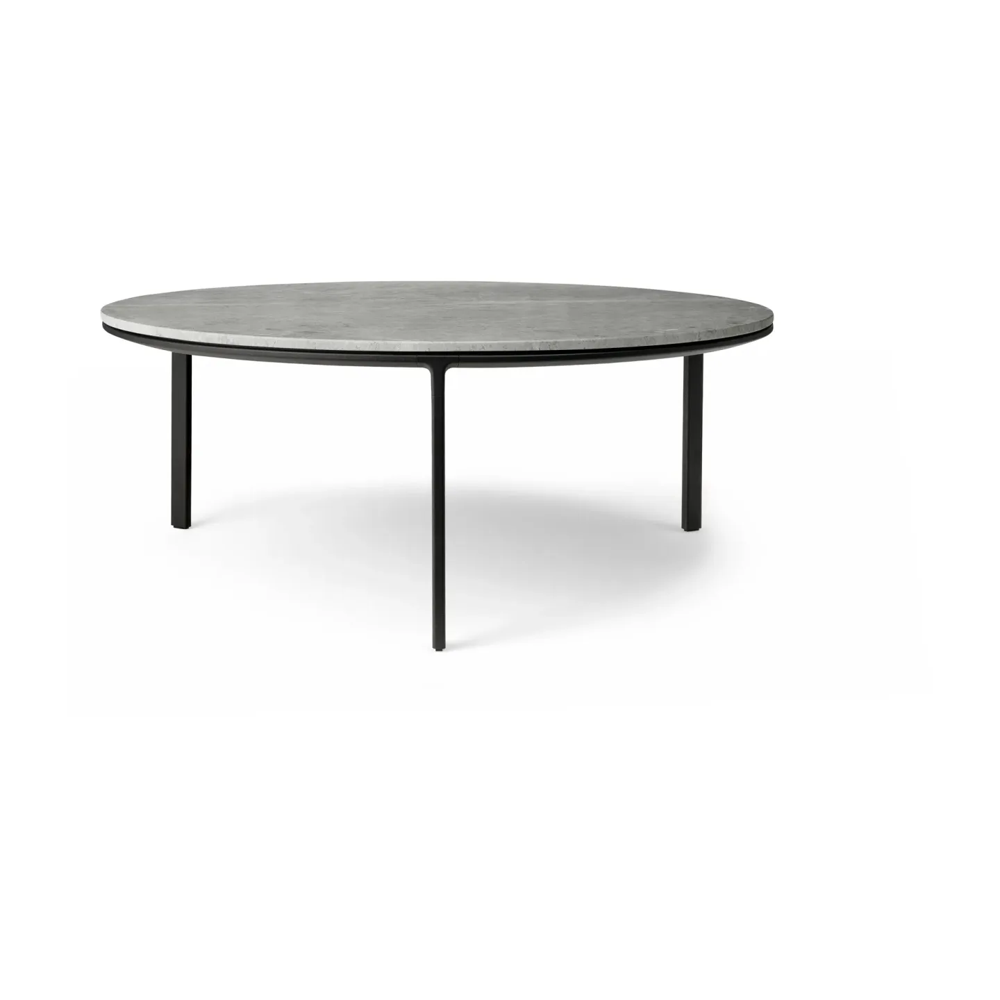 Vipp Vipp425 soffbord marmor Ø90x35,5 cm Sky grey