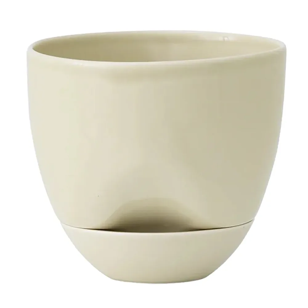 Audo Copenhagen Hydrous kruka Ø12 cm Ashen
