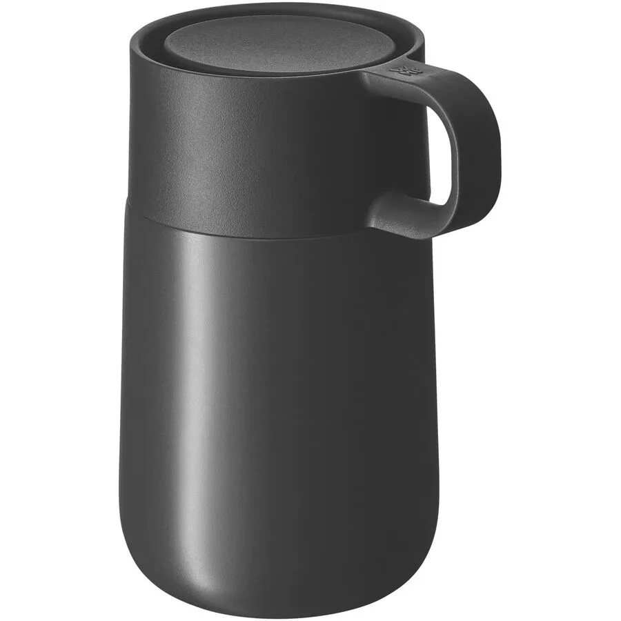 Thermobecher WMF Anthrazit Edelstahl 18/10 H 14 cm 300 ml