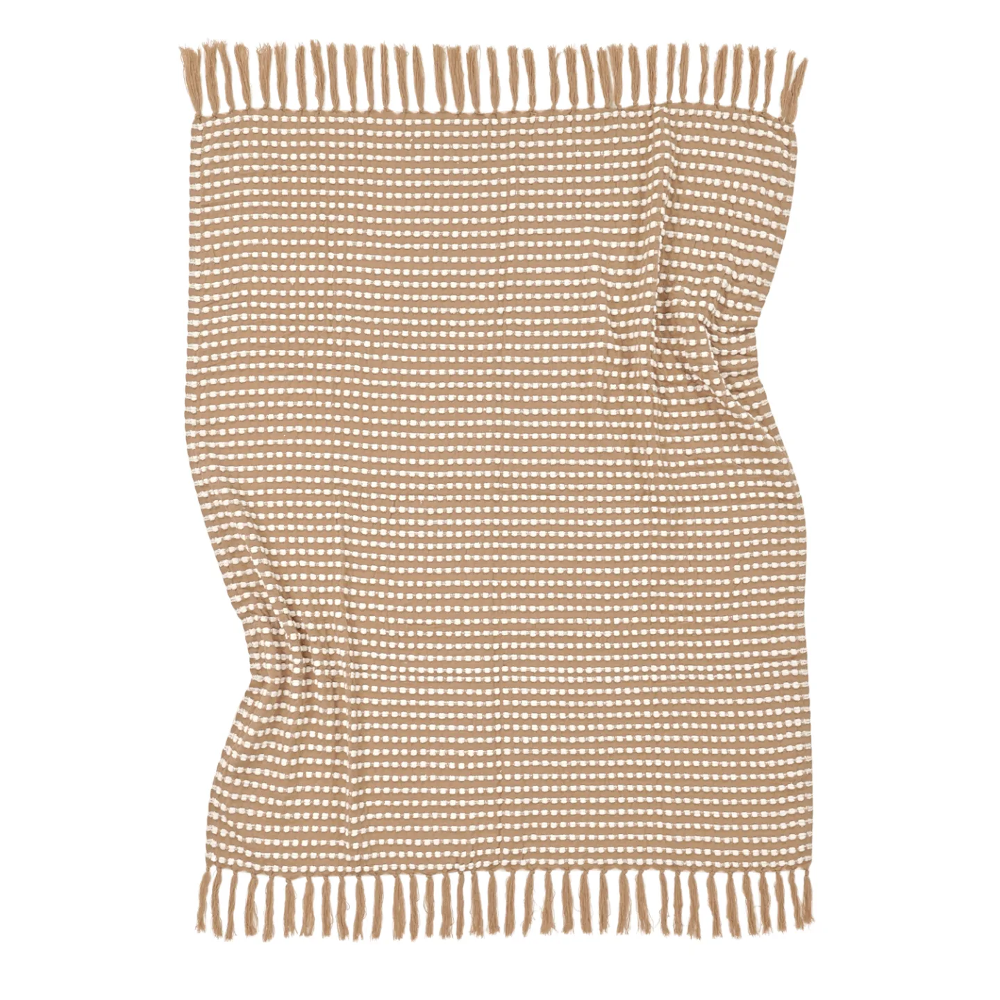 Pledd - Quebec Blanket (beige) (Størrelse: 130 x 170 cm)