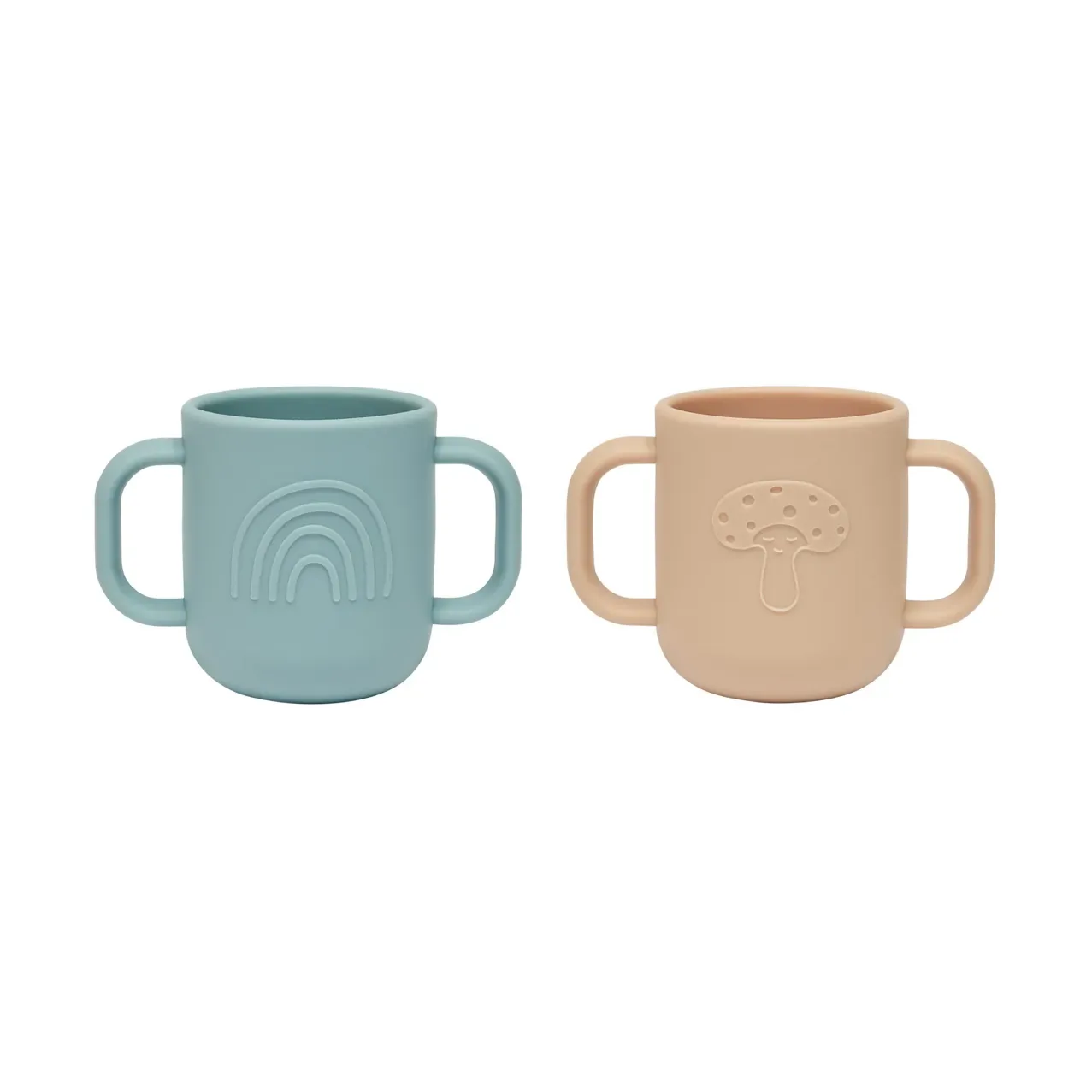 OYOY Kappu Tasse 2-teilig Aqua-camel