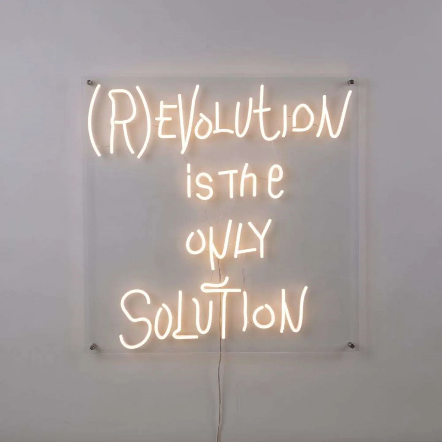 (R)evolution LED Wandleuchte - Seletti - Wohnzimmer - Kunststoff