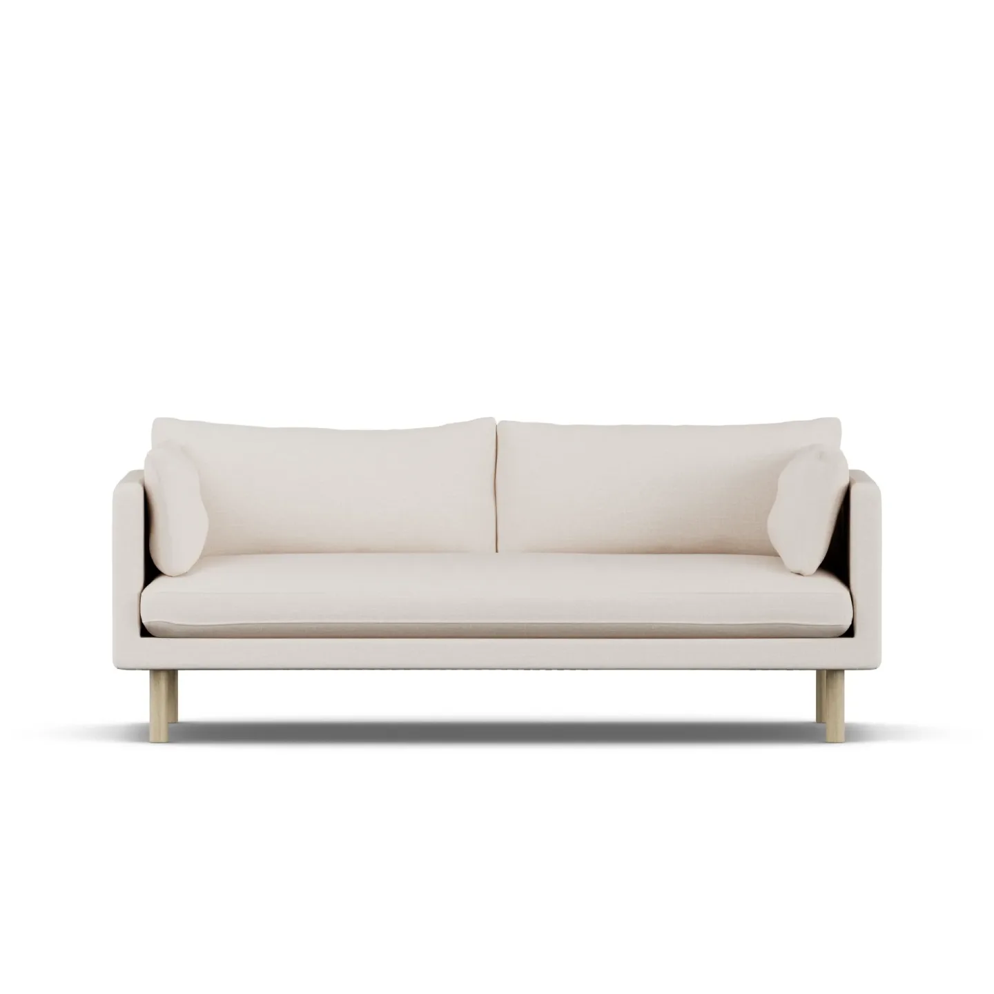 1898 Linnevik Sofa Same Off White 6671-Eiche weiß geölt, 3-sitzig