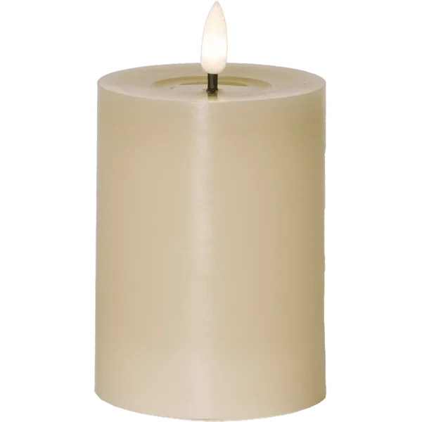 Star Trading - LED Blockljus Flamme Flow - Batteriljus - Beige