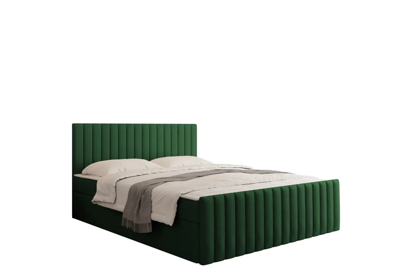 Calrosor Sängpaket Kontinentalsäng med Förvaring 180x200 cm - Grön
