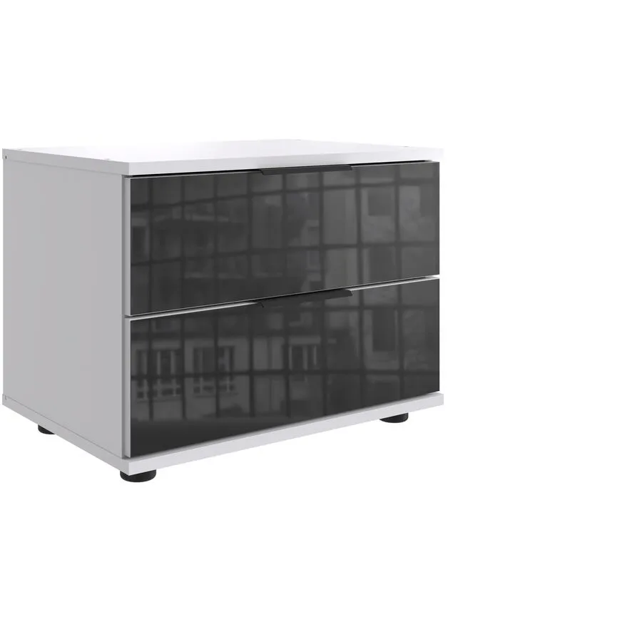 Nachttisch Metac Weiss Holzwerkstoff 52 cm