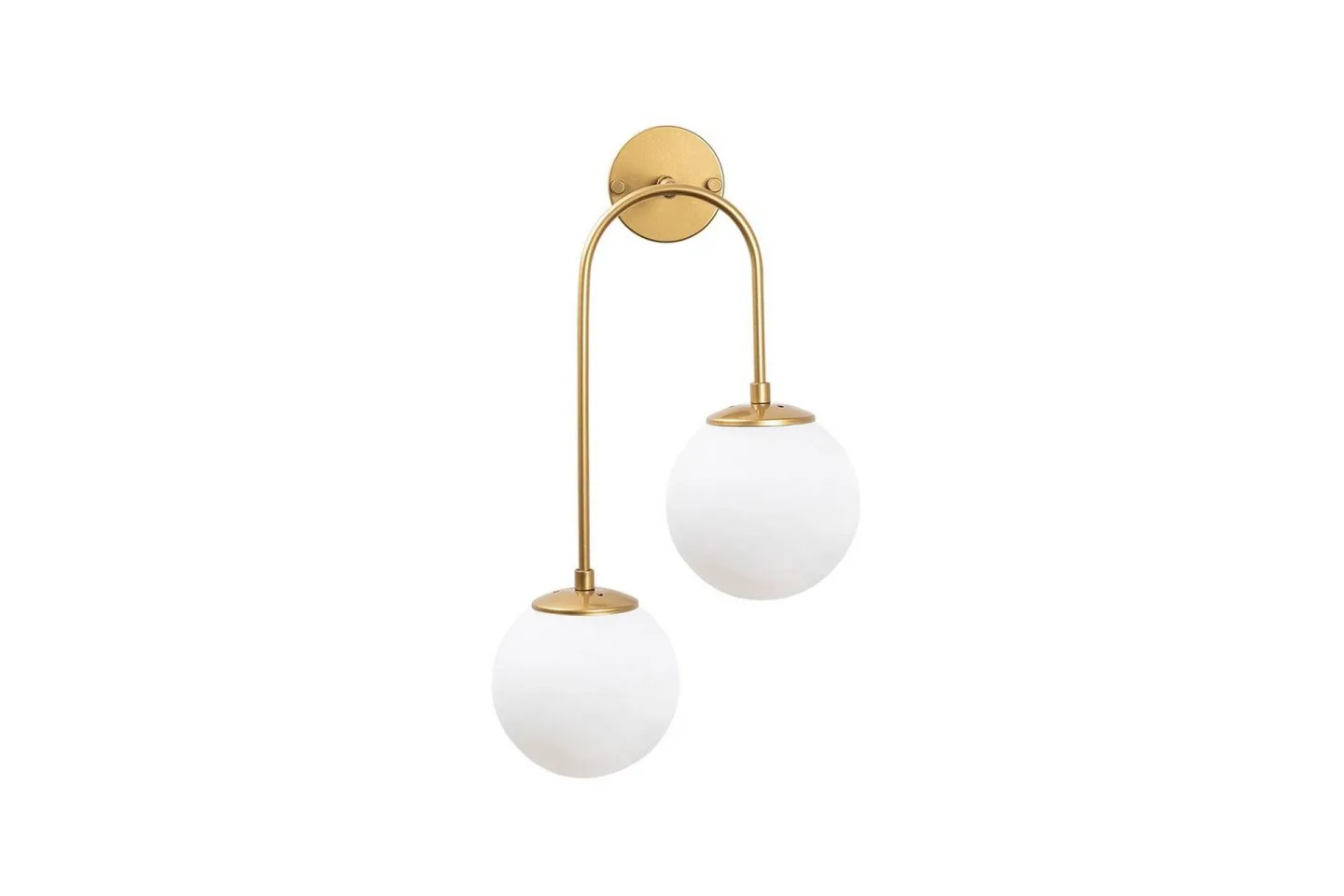 Vägglampa Thalara Två Glansig Rany - Guld