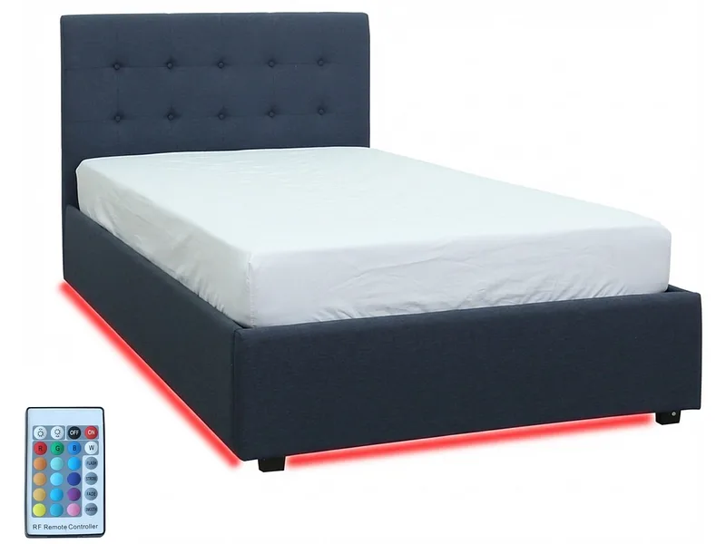 Kastenbett LASER 120x200cm dunkelblau