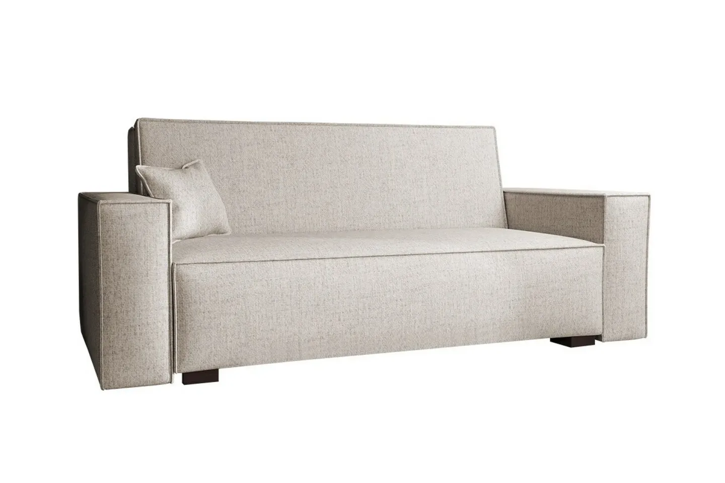 Denegal 2-sits liten bäddsoffa i Tyg - Beige