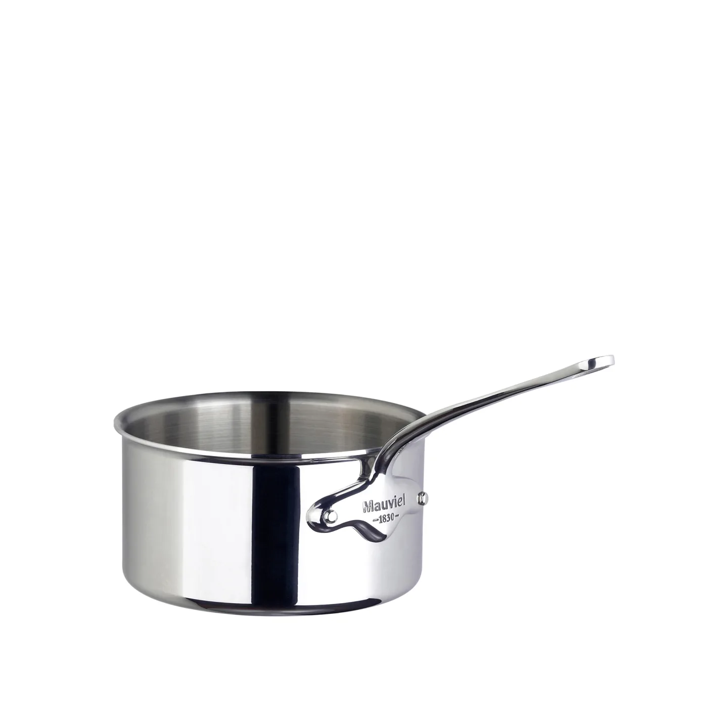 Mauviel - Saucepan Cook Style Steel - 1,1 L - Grytor och kastruller - Silver
