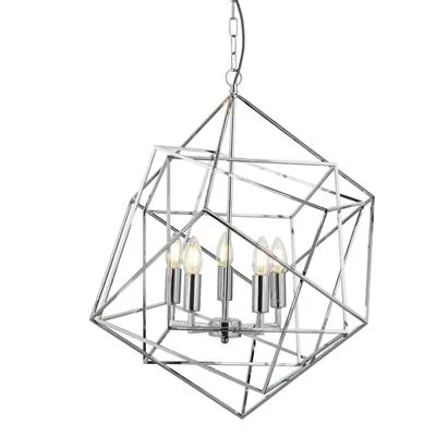 Searchlight - Cube Ø55 - Taklampa - Krom
