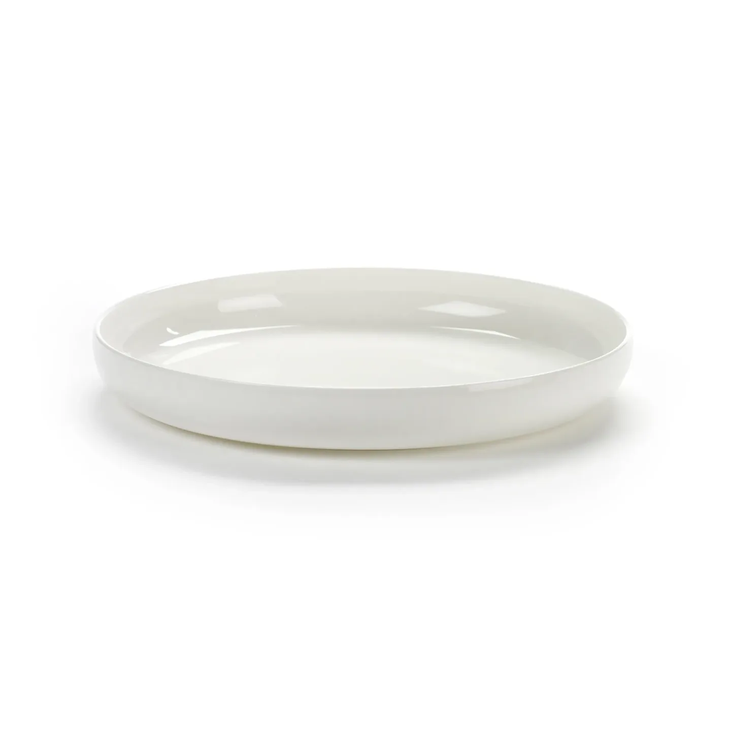 Serax Base assiett med hög kant vit 20 cm