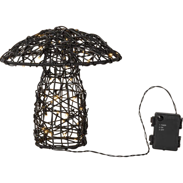 Star Trading - Otto 26cm - Dekorationsbelysning - Svart