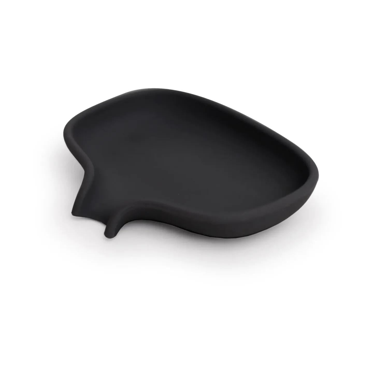 Bosign Soap Saver Flow Seifenschale mit Abtropffläche klein Schwarz