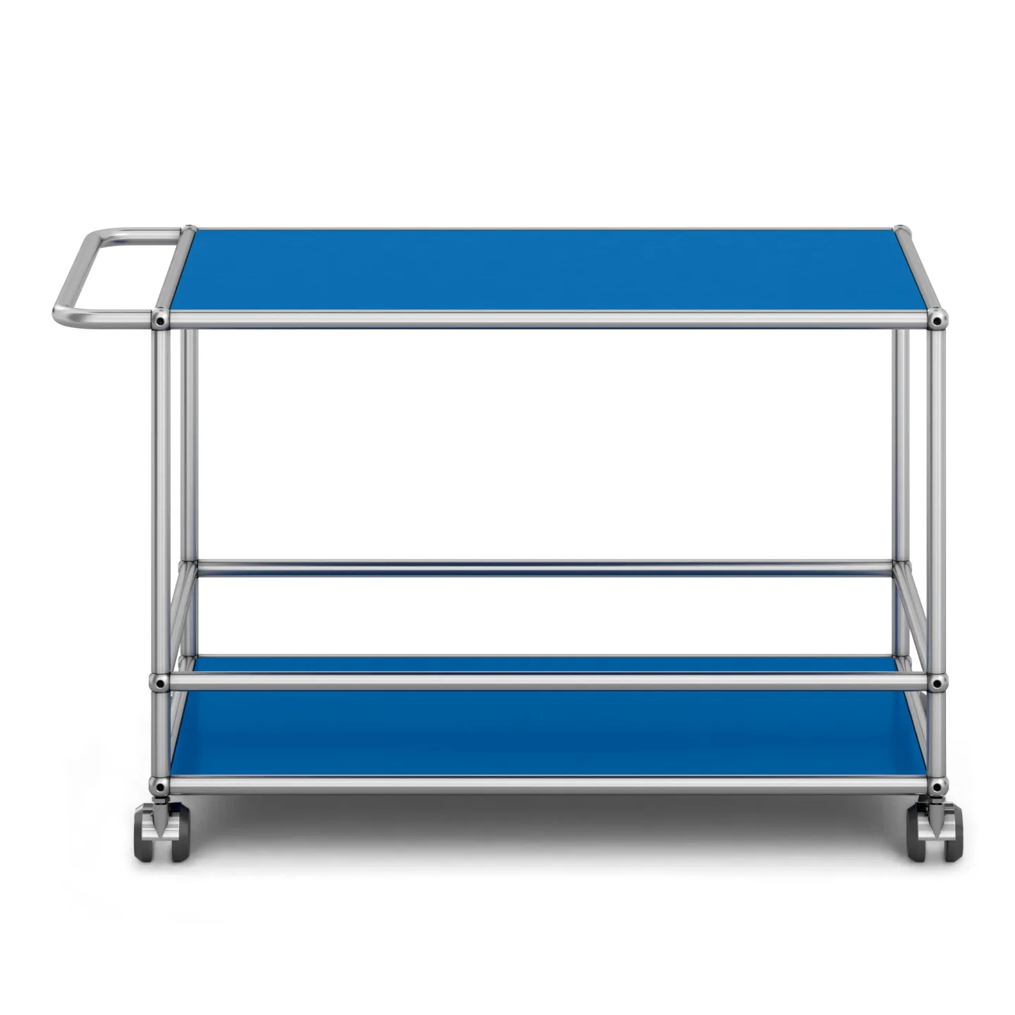 USM - USM Haller Serving Trolley L Gentian Blue - Serveringsvagnar - Fritz Haller & Paul Schärer - Blå