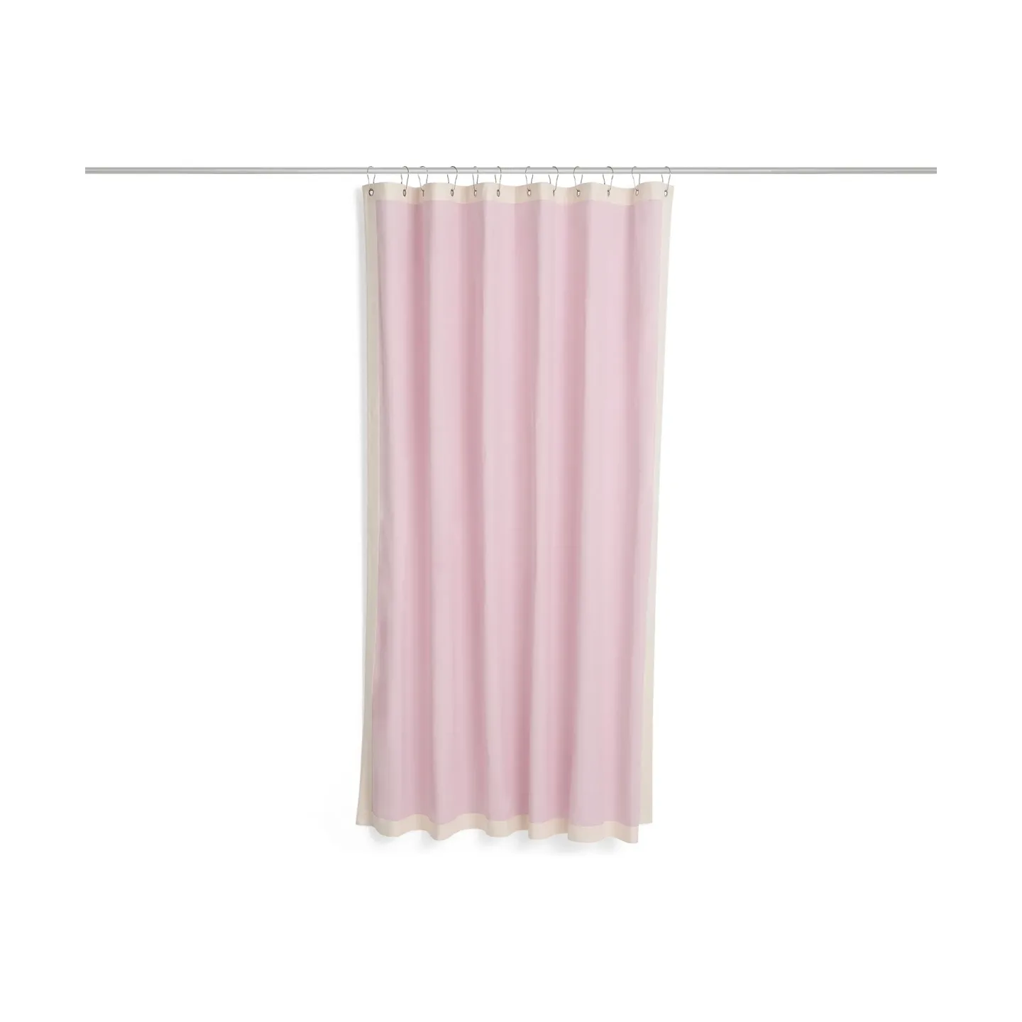 HAY Outline Duschvorhang Pink and cream