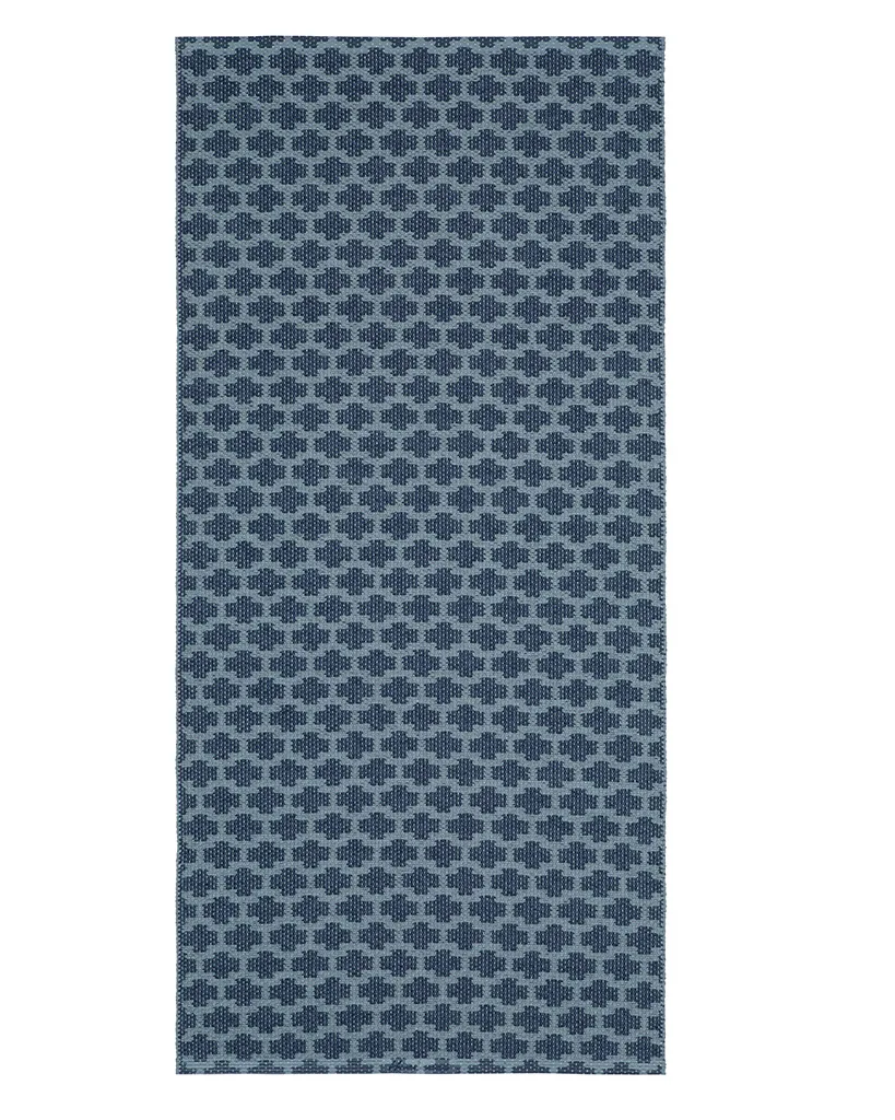 Plastmatter - Horredsmattan Lexi (blå) (Størrelse: 200 x 300 cm)