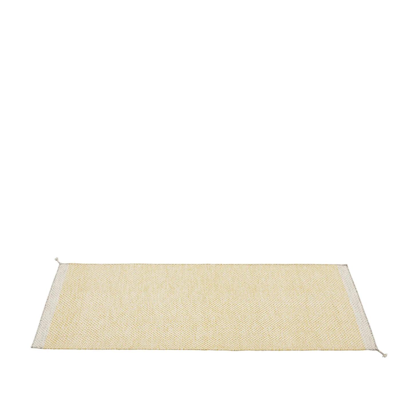 Muuto - Ply rug yellow 80x200cm - Ullmattor - Margrethe Odgaard - Gul