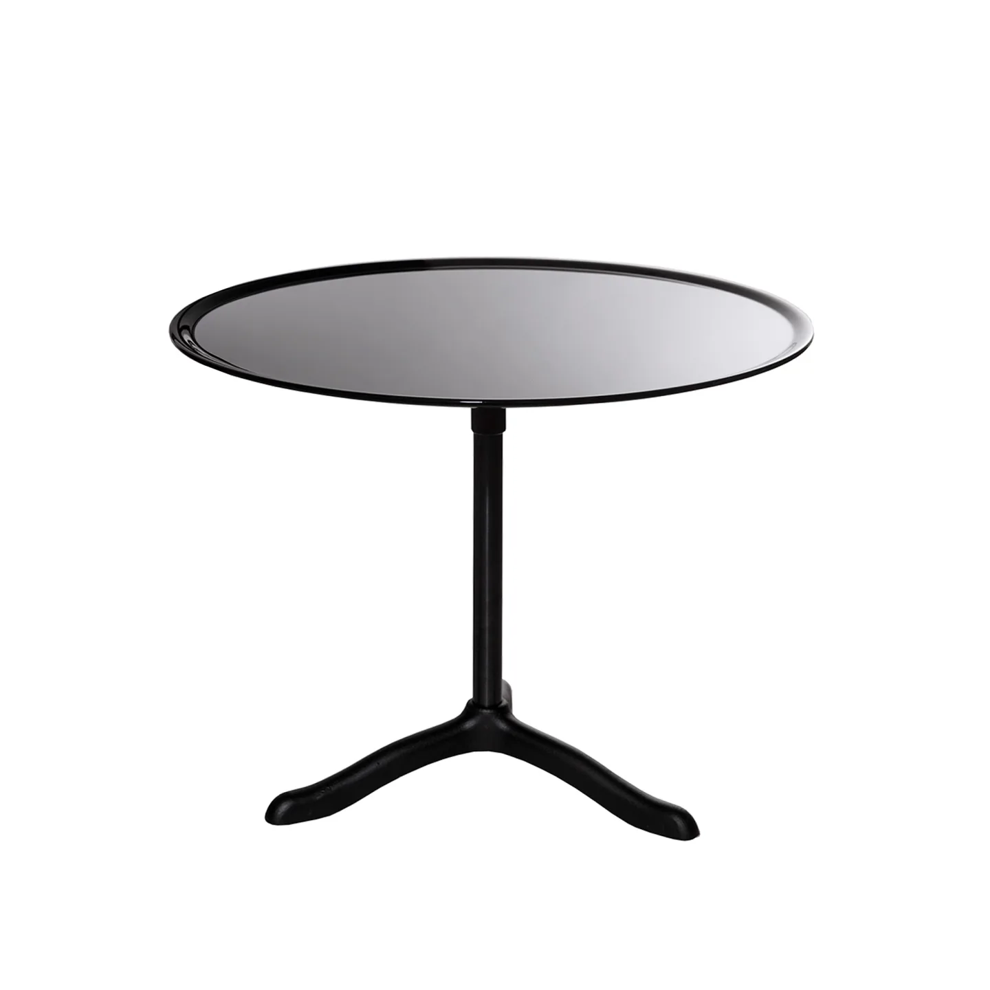 Källemo - Cassis 47 brickbord Black Anodized Aluminum/Black - Sidobord - Mats Theselius - Svart - Metall/Trä