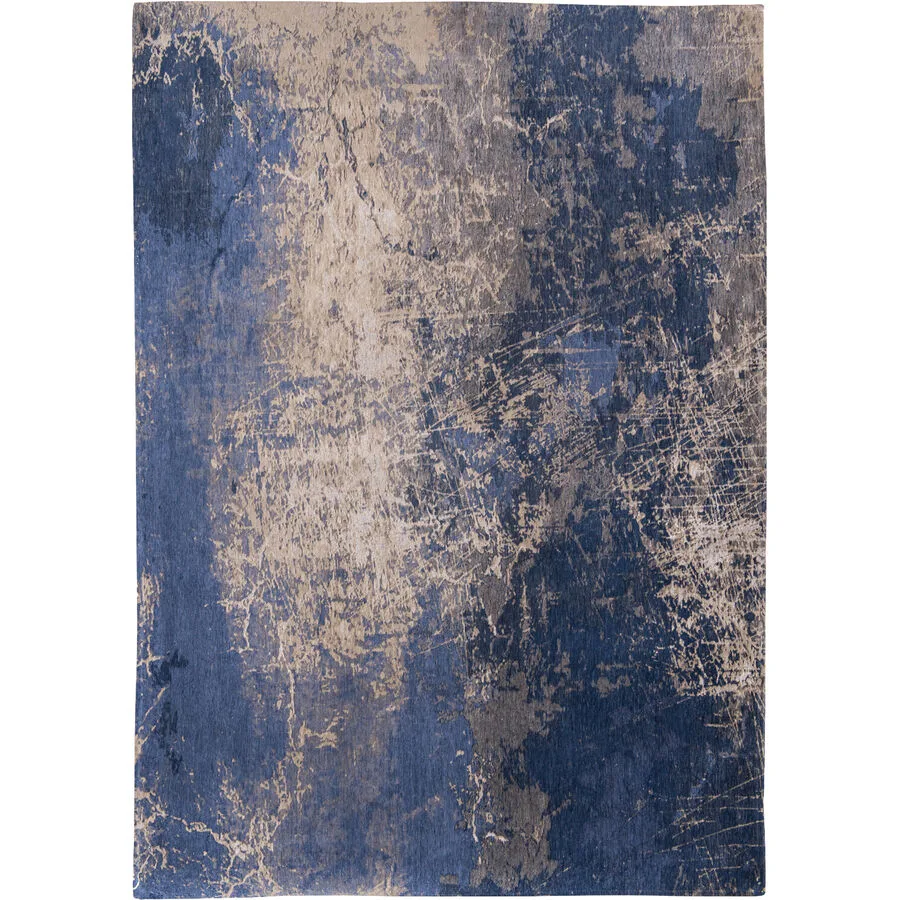 Teppich Cracks Blau Polyester 80 cm 150 cm