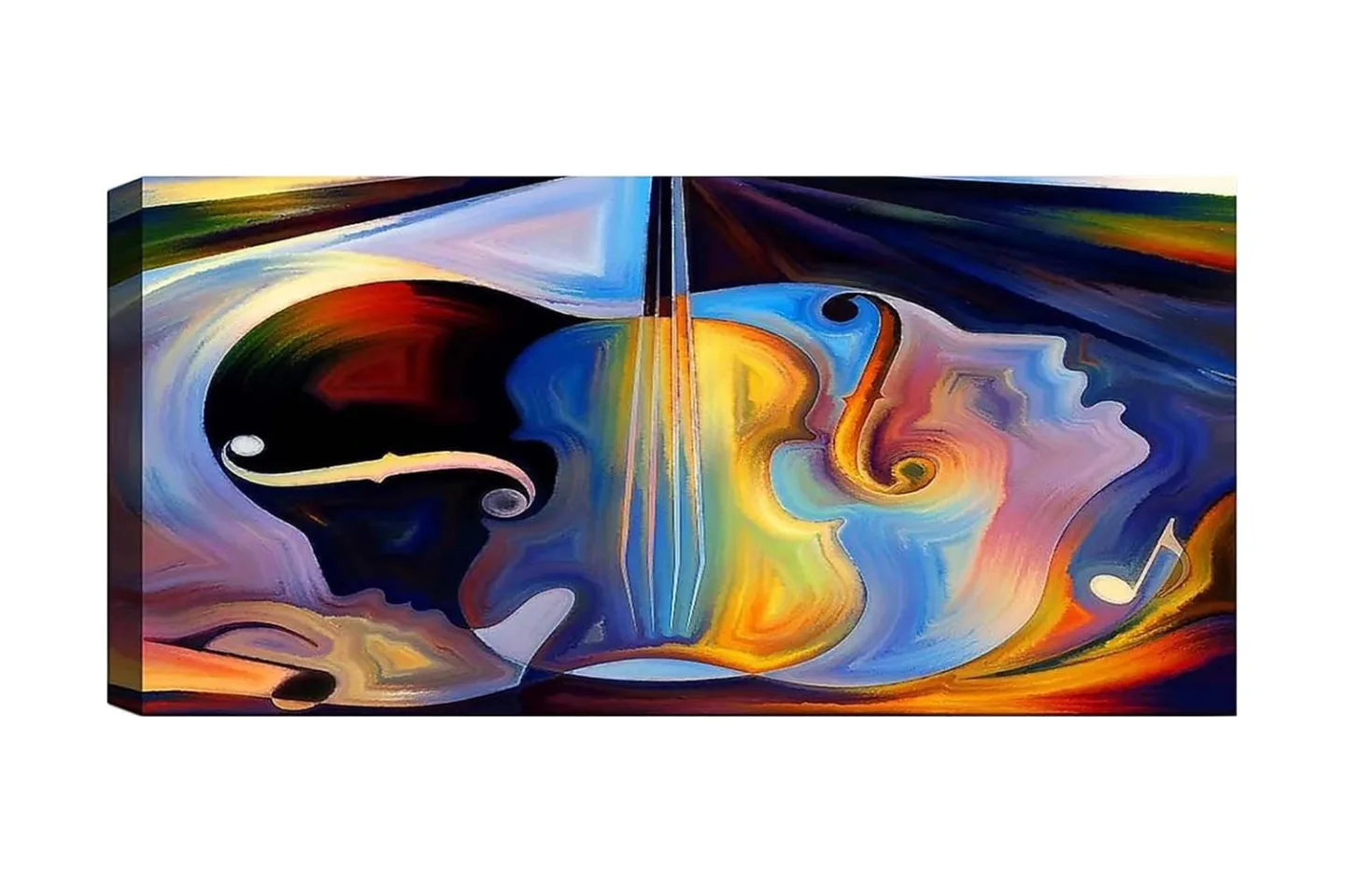 Canvastavla YTY Spiritual Flerfärgad - 120x50 cm