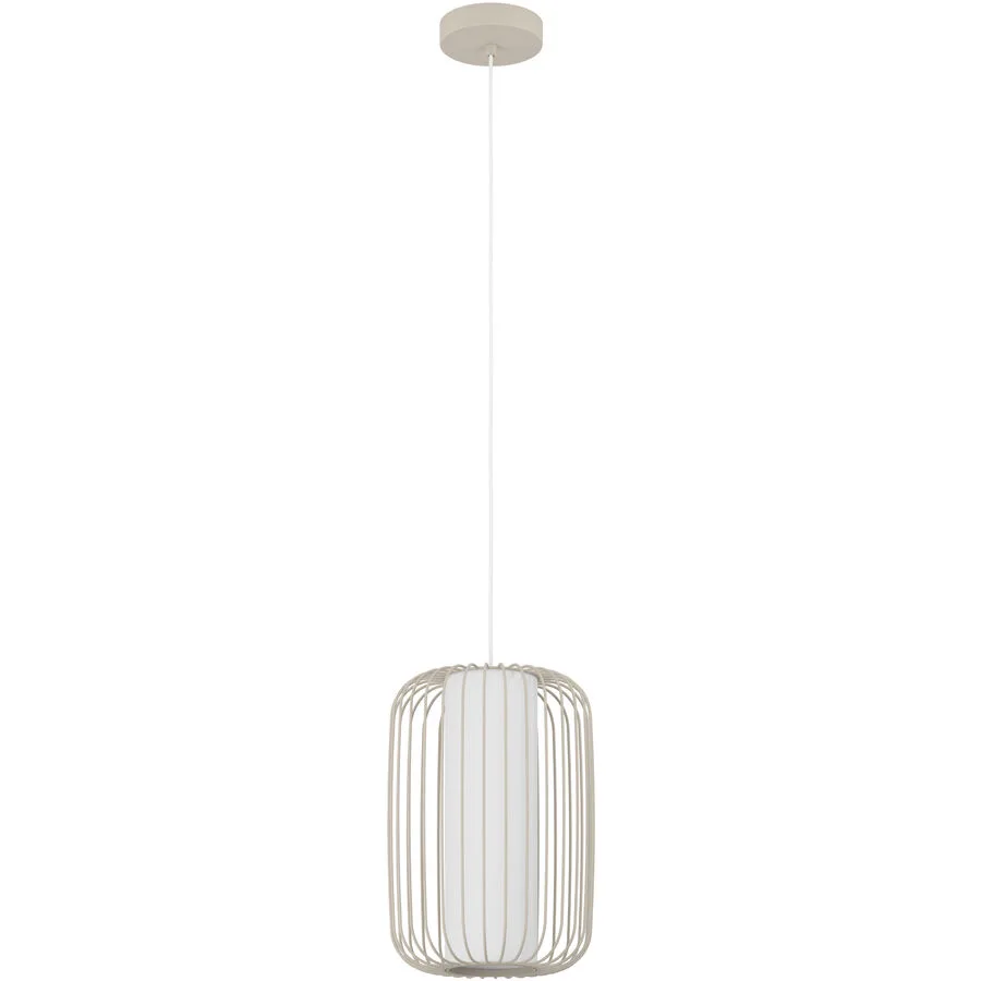 Eglo Pendellampe Terrarosa Beige Stahl 110 cm - Farbe: sand