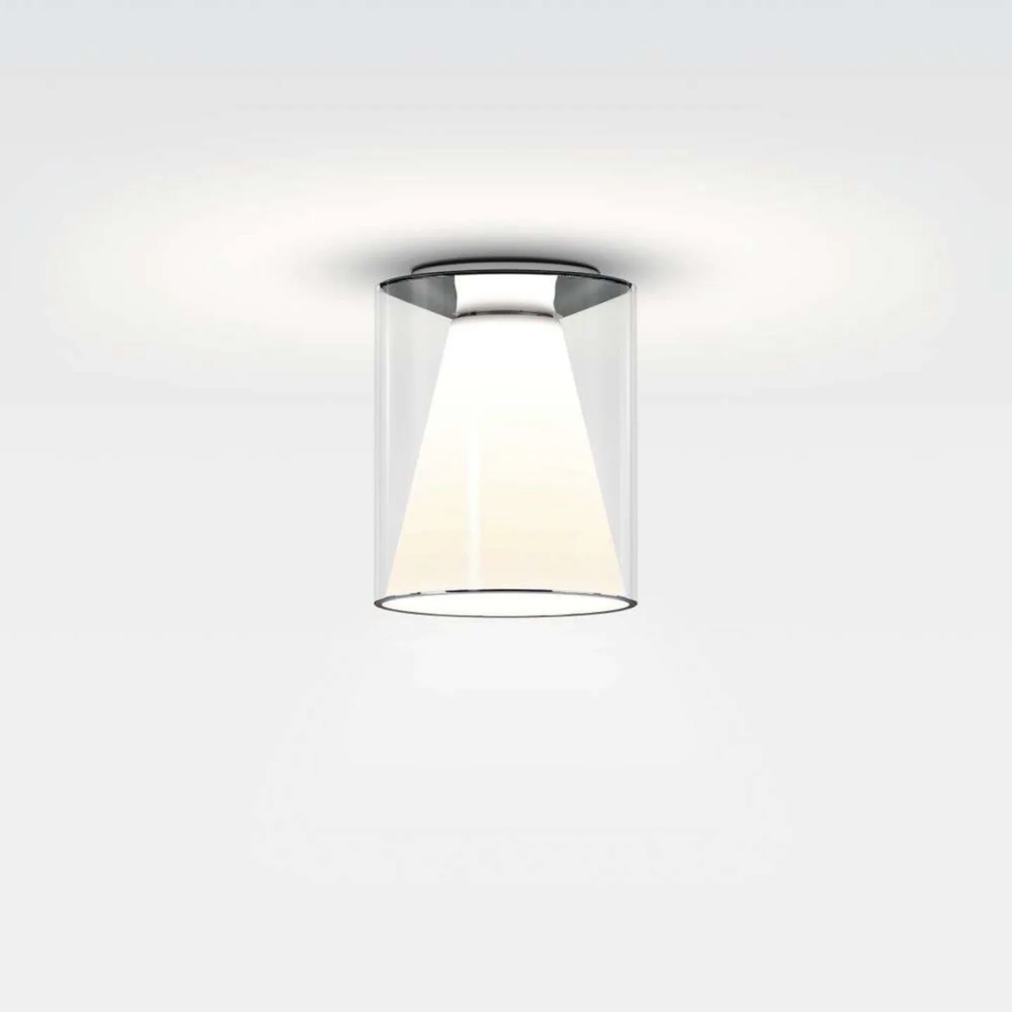 Drum 2700K Deckenleuchte M Long - Serien Lighting - Wohnzimmer - Glas