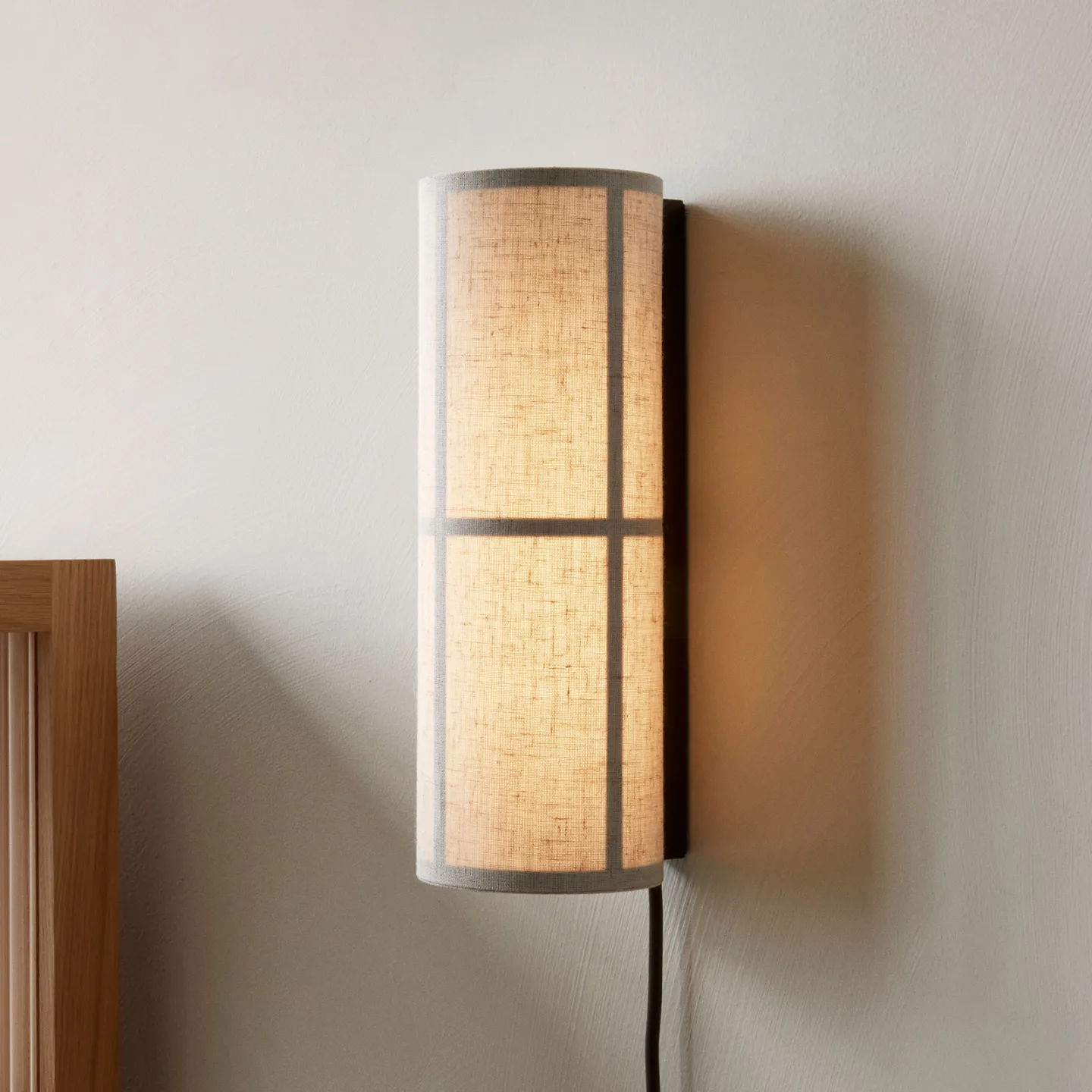 Hashira Væglampe Raw - Audo Copenhagen - Stue - Design - Stof / tekstil