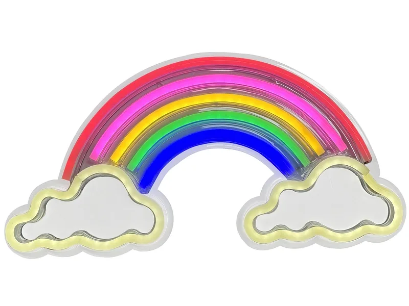 Dekorationsobjekt LED RAINBOW 20cm mehrfarbig
