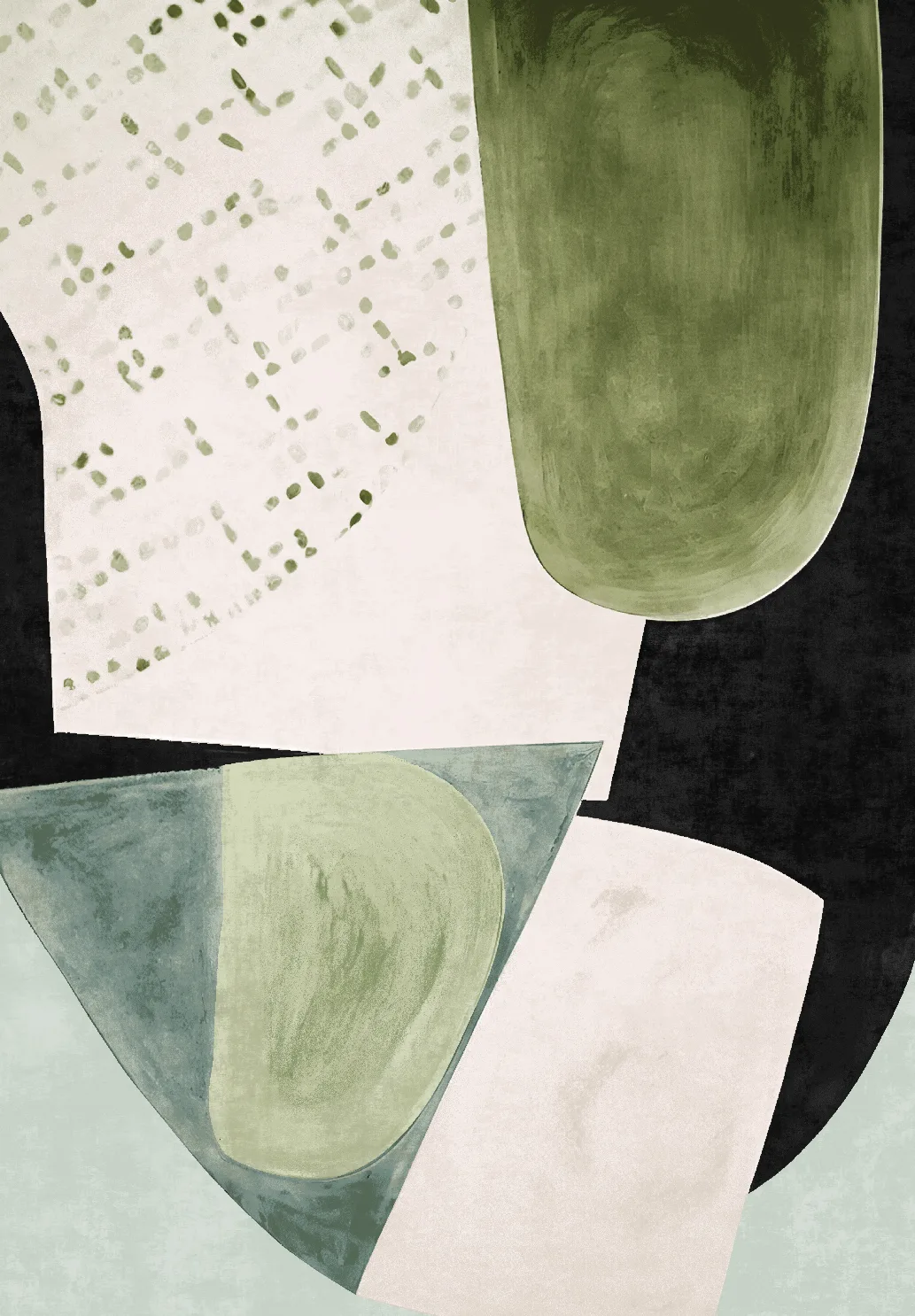 Wilton-teppe - Nell (grønn/multi) (Størrelse: 160 x 230 cm)