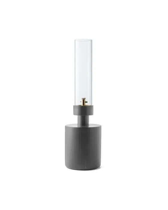 Patina Oil Lamp Grey