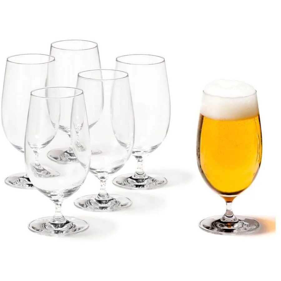 Biergläser-Set Leonardo transparent Kristallglas 300 ml