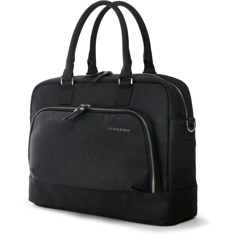 TUCANO Laptop-Tasche Nota Schwarz Stoff