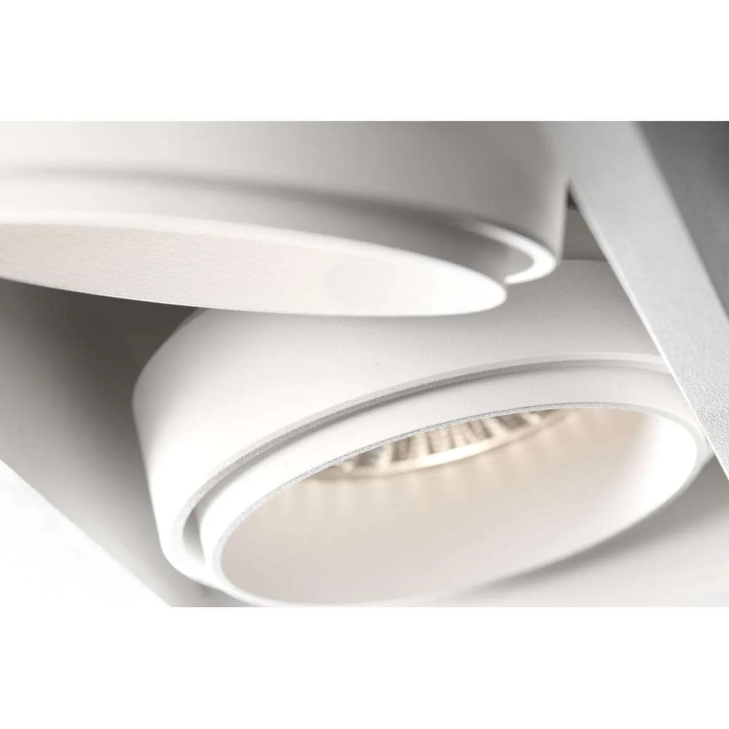 Ghost 2 Innbygningsspot 12,6W 2700/3000K White - LIGHT-POINT - Stue - Aluminium