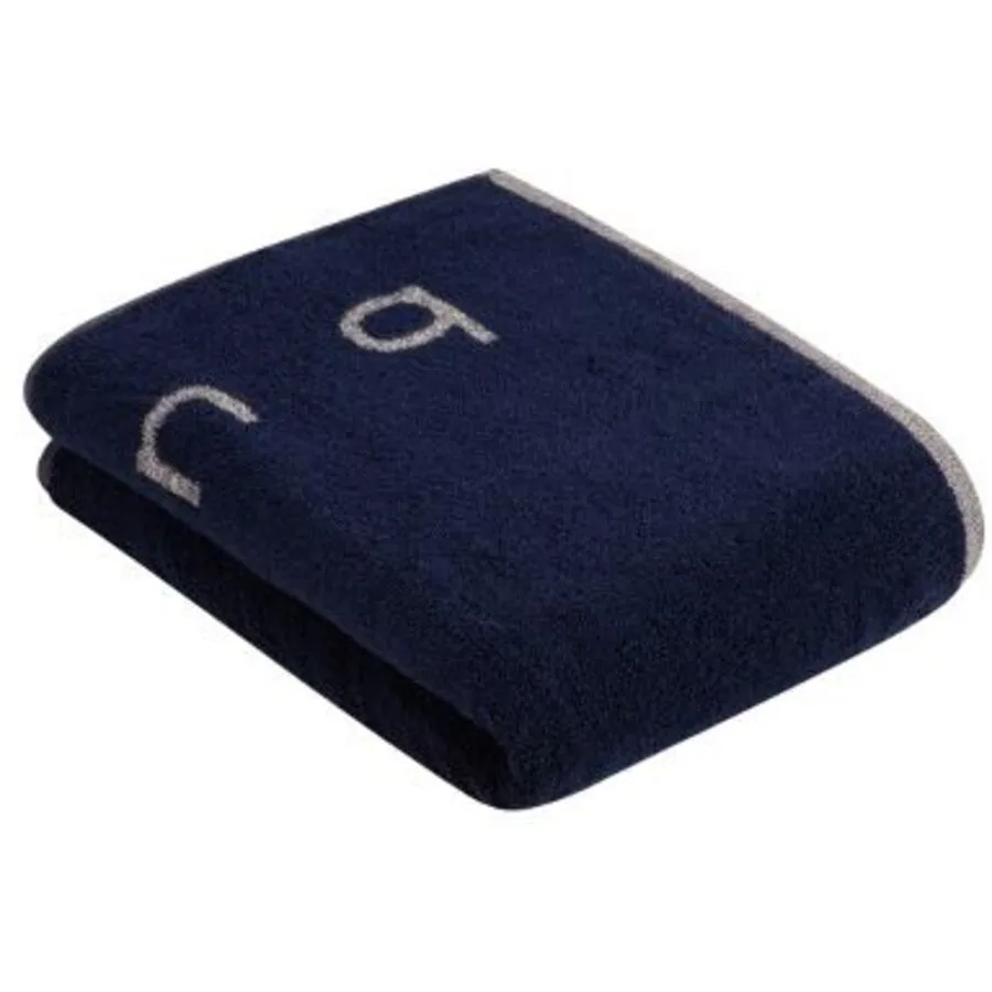 Bugatti Duschtuch Emilio Marine Blau Baumwolle