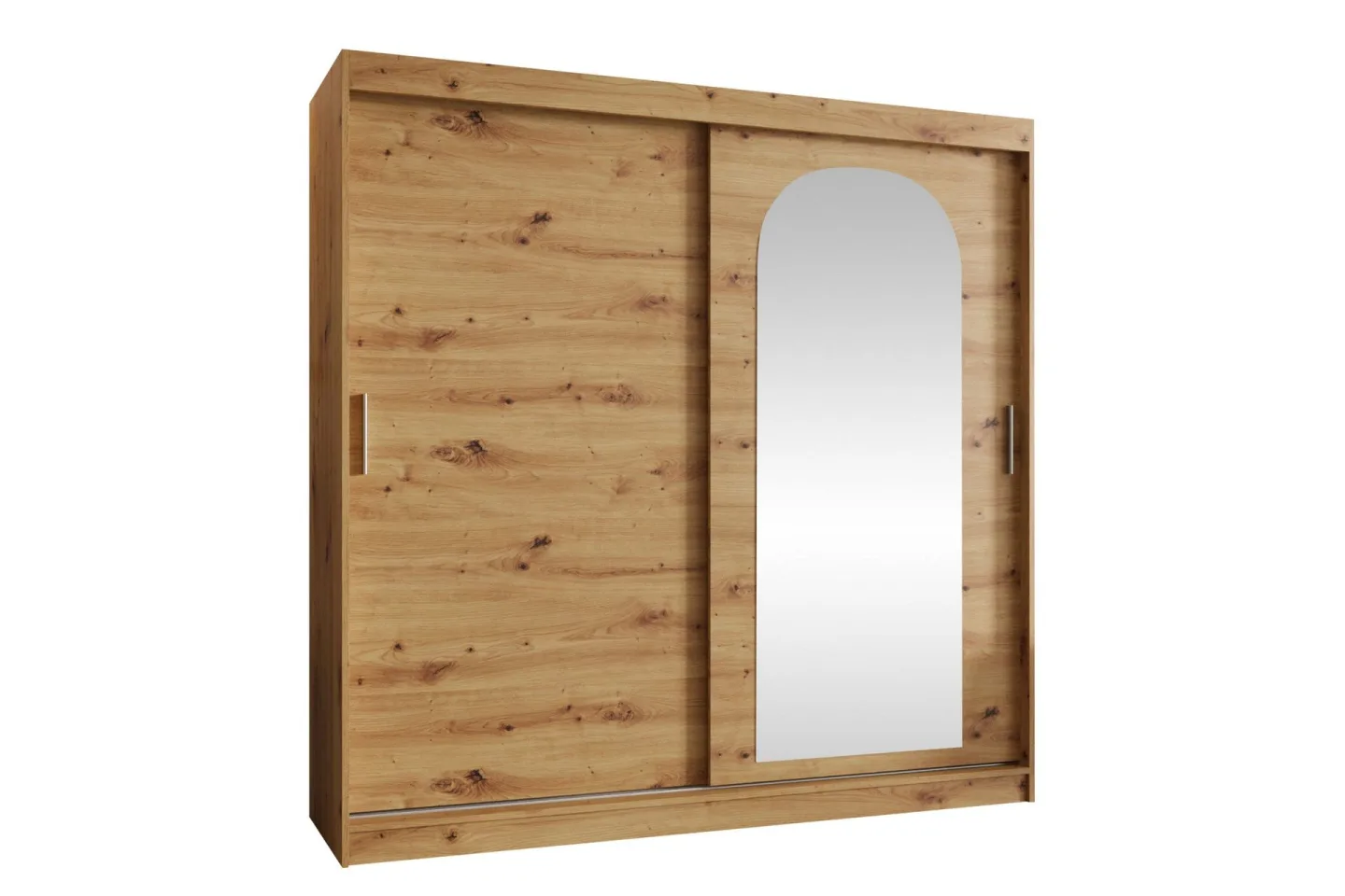 Tallmo Garderob m. Spegel 200x200 cm -