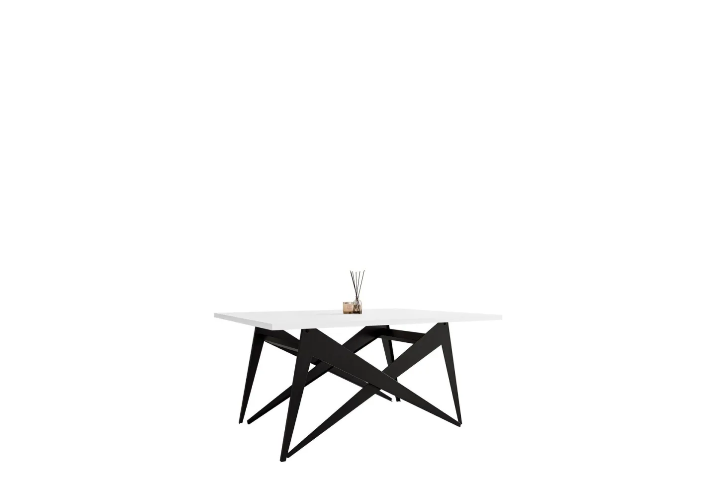 Seyloren Soffbord 90 cm - Svart/Vit