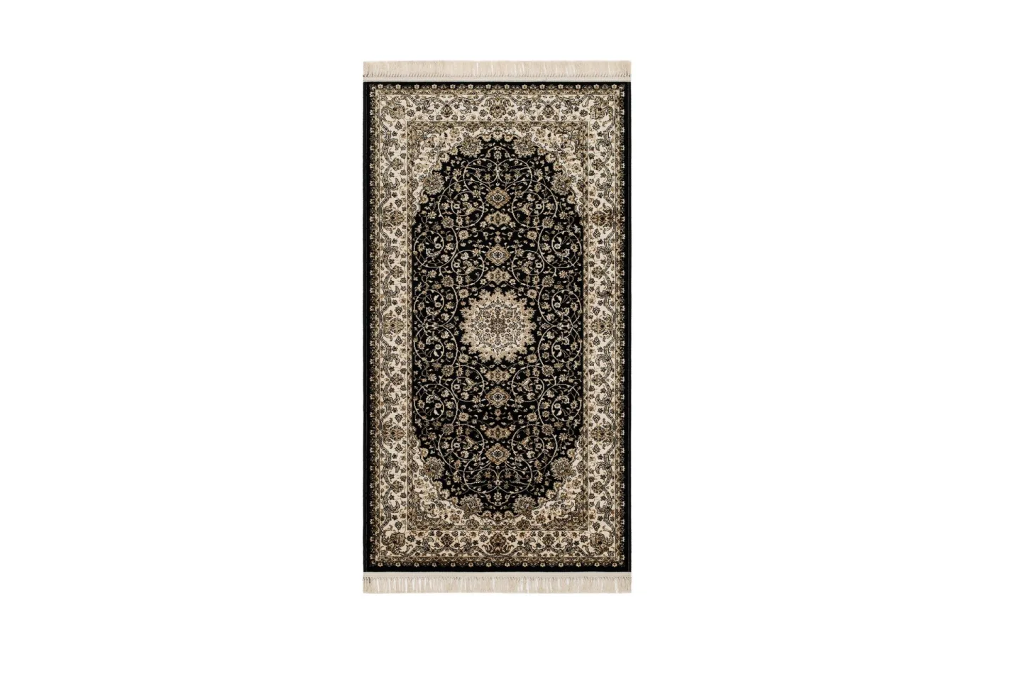 Teheran Wiltonmatta Rektangulär 80x150 cm - Svart
