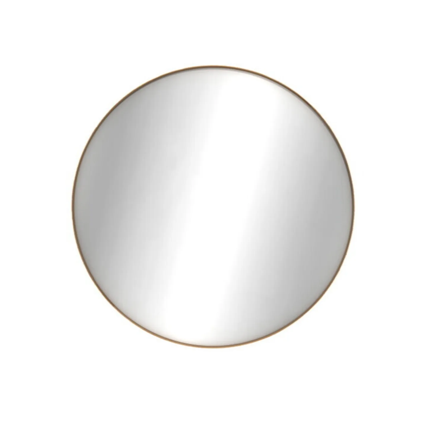 Ethnicraft - Layers Wall Mirror Oak 91 x 91 cm - Väggspeglar - Träfärgad
