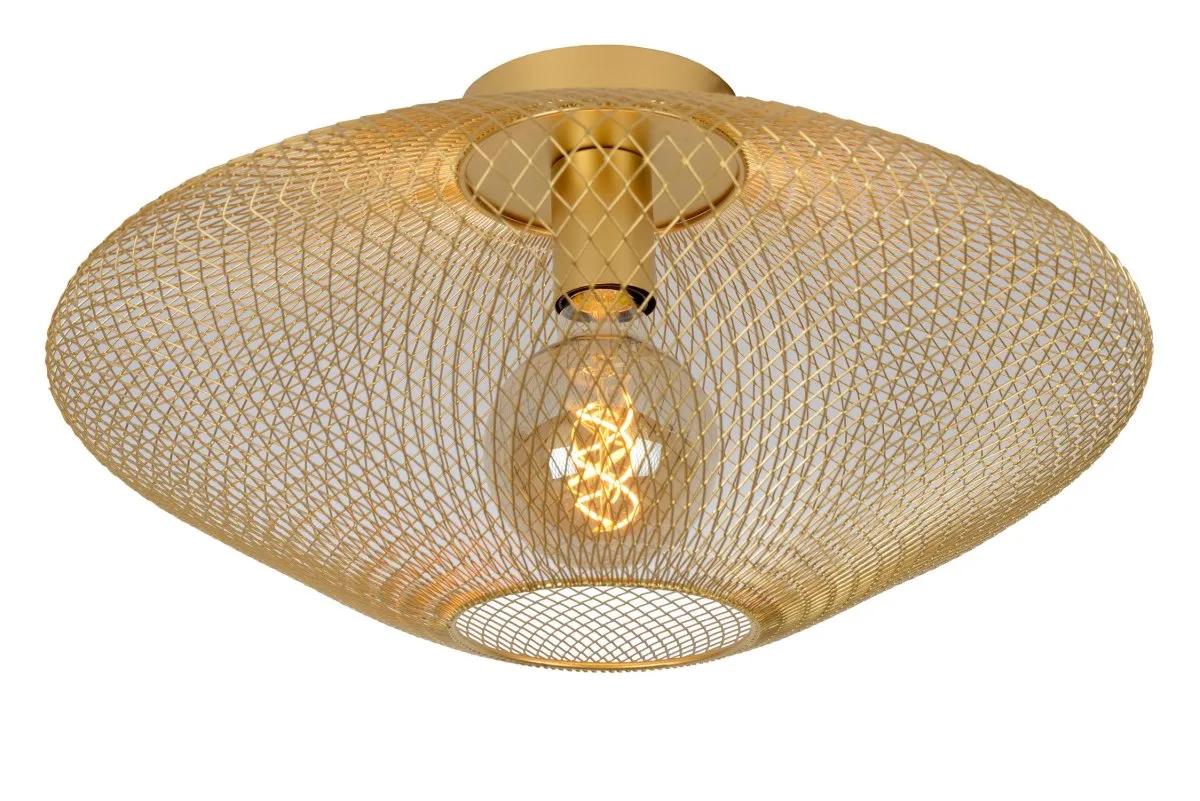 Lucide - Mesh Ø45 - Takplafond - Mattguld/mässing