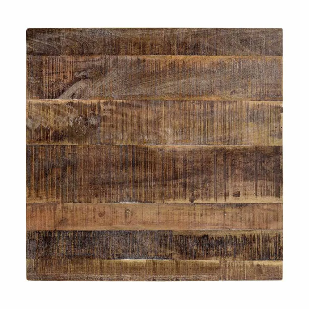 Bordsskiva i Mangoträ 70 x 70 cm
