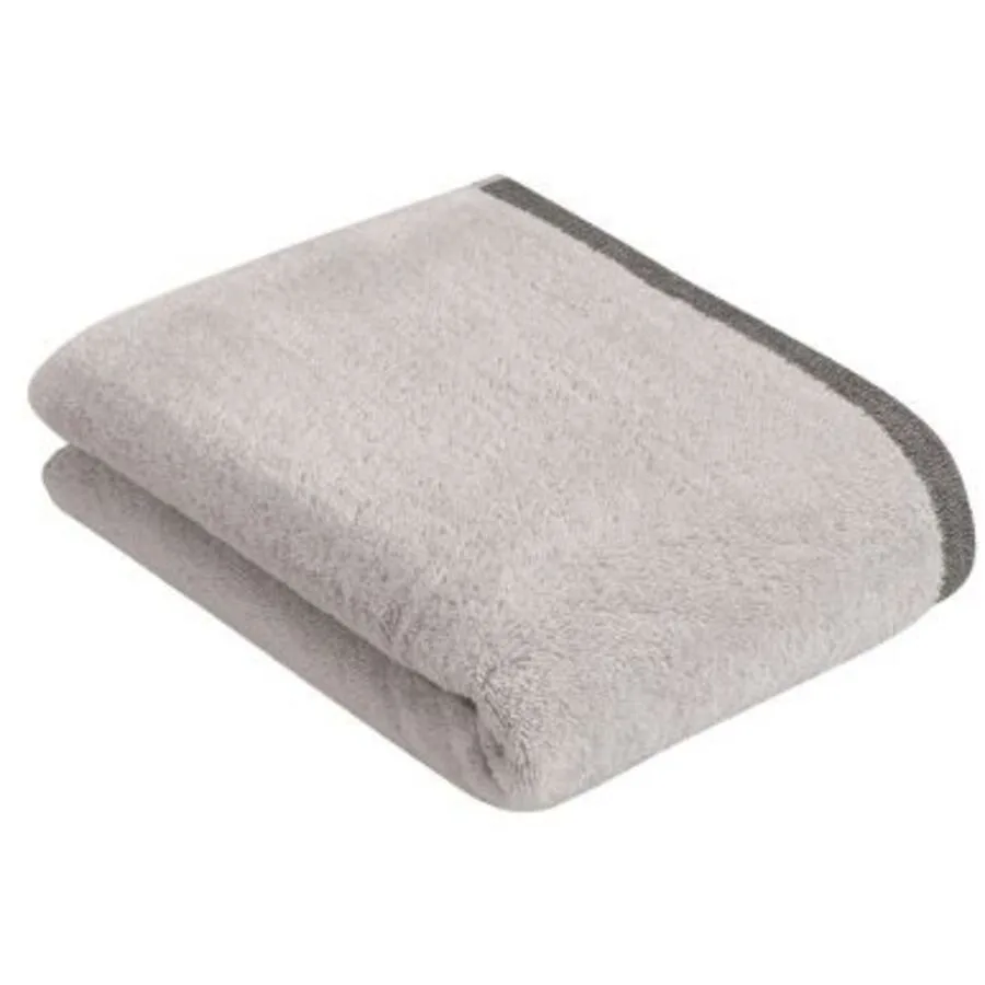 Bugatti Duschtuch Prato Light Grey Baumwolle