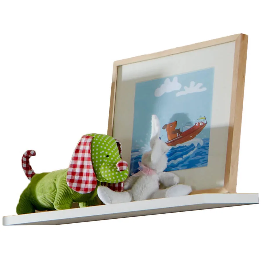 Wandelement Birgit Dekor weiss Holzwerkstoff B 78 T 25 cm