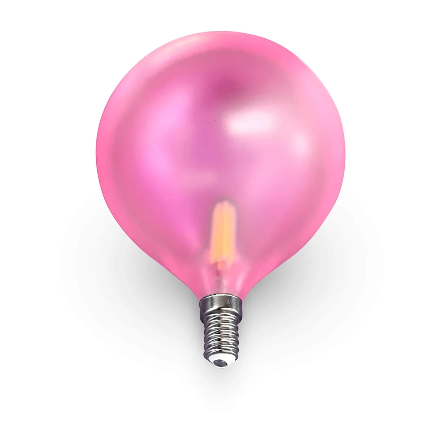 Seletti - Wonder Ljuskälla E14 3W 300lm 2700K rosa - Glödlampor - Rosa