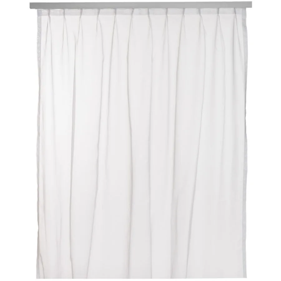 Vorhang Voile Weiss Polyester 150 cm