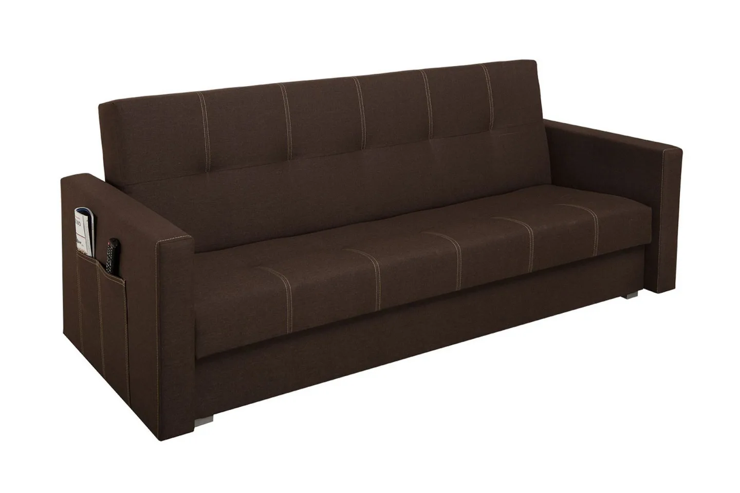 Bona Bäddsoffa 214x89x88 cm - Brun