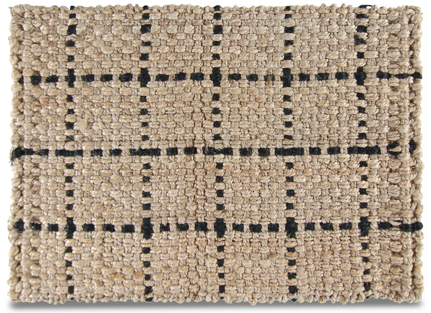 Dørmatte - Esther (natur/svart) (Størrelse: 60 x 90 cm)
